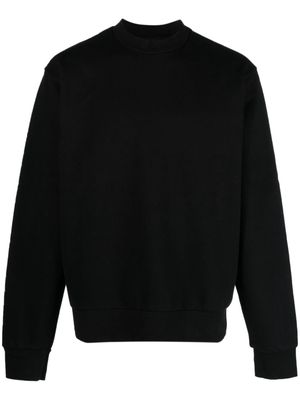 ARTE Cohen Back Heart cotton sweatshirt - Black