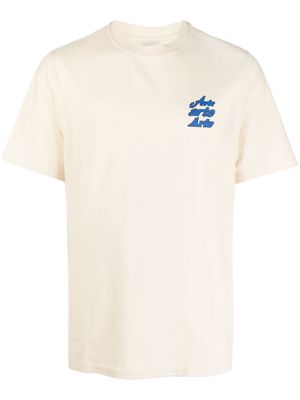ARTE logo-print short-sleeve T-shirt - Neutrals