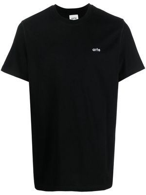 ARTE logo-print T-shirt - Black