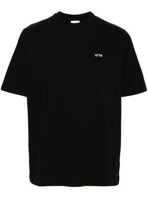ARTE Theo graphic-print T-shirt - Black
