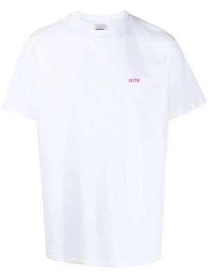 ARTE Tommy logo-print cotton T-shirt - White