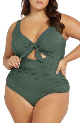 Artesands Aria Cezanne One-Piece Swimsuit in Olive
