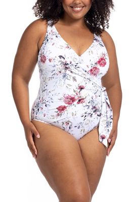 Artesands Clementine Hayes Regular Fit D- & -DD-Cup One-Piece Swimsuit in White