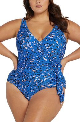 Artesands Jaqua Hayes One-Piece Swimsuit in Blue 