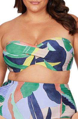 Artesands Lav Botticelli D- & DD-Cup Underwire Bikini Top in Multi