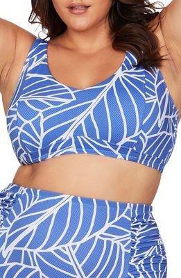 Artesands Phil Raphael E- & F-Cup Underwire Bikini Top in Blue