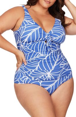 Artesands Philharmonic Chagall One-Piece Swimsuit in Blue
