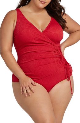 Artesands Rembrant One-Piece Swimsuit in Crimson Red