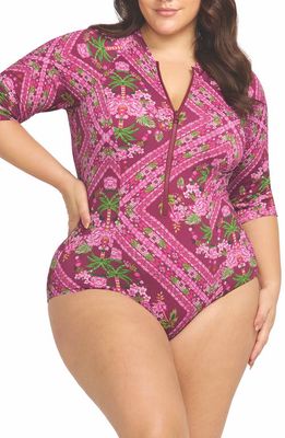 Artesands Shambala Sunsafe One-Piece Swimsuit in Pink