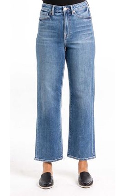 Articles of Society Women's Midtown High Rise Wide Leg Jean in Edgebrook
