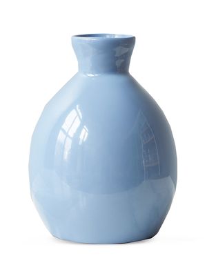 Artisanal Vase - Denim - Size Medium - Denim - Size Medium