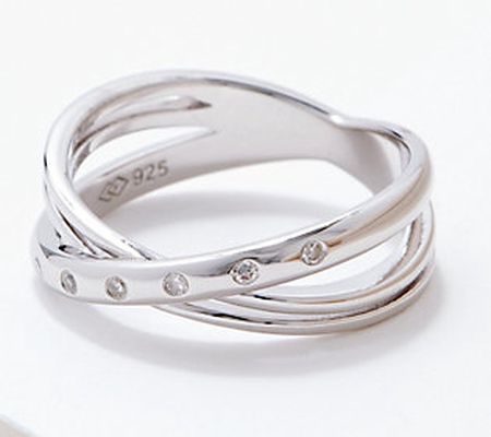 As Is Accents by Affinity Sterling Silver Multi-Band Ring