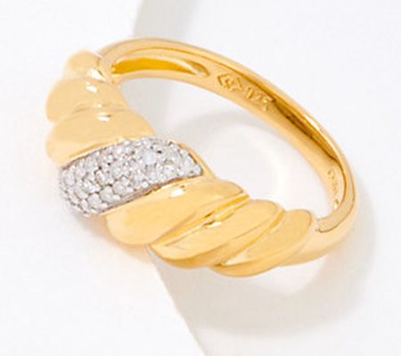 As Is Accents by Affinity Twisty Ring, Sterl
