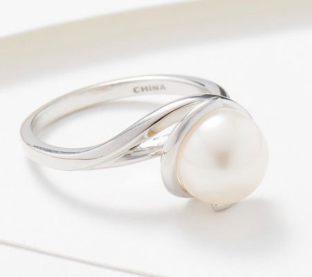 As Is Affinity Cultured Pearl Wrapped Ring, Sterling Silver