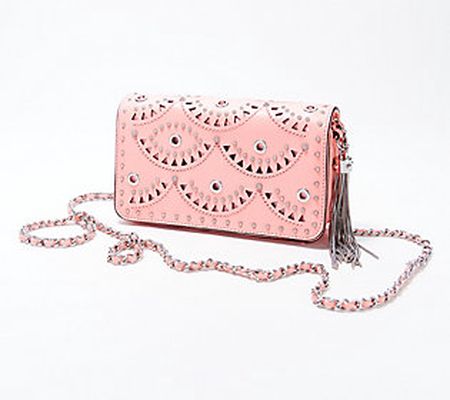 As Is Aimee Kestenberg Laser Cut ChainShoulder Bag