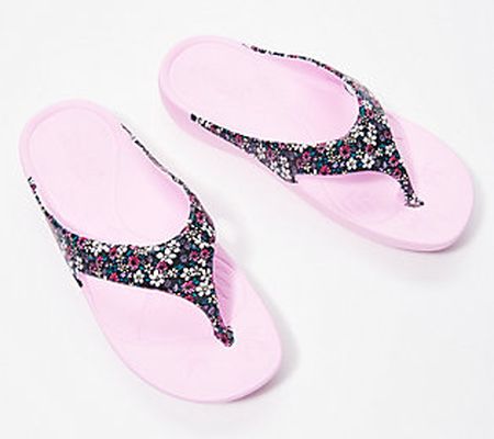 As Is Alegria Printed Thong Sandals - Ode