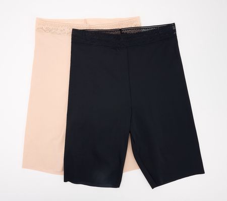 As Is All Worthy Set of 2 Slip Shorts