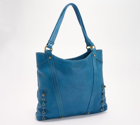 As Is American Leather Co. Delancy North/South Tote