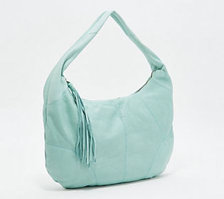 As Is American Leather Co. Draped Hobo - Orin