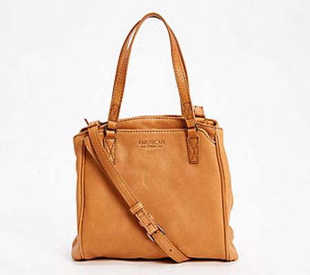 As Is American Leather Co. Triple Entry Crossbody