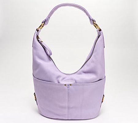 As Is American Leather Co. Viv Leather Hobo