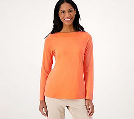 As Is Anybody Cozy Knit Criss Cross Back Long Sleeve Top