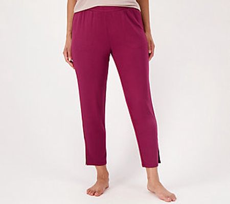 As Is AnyBody Cozy Knit French Terry Pull On Pants