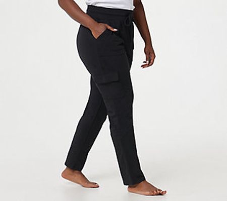As Is AnyBody Cozy Knit Luxe Cargo Pant