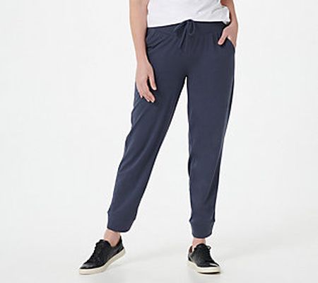 As Is AnyBody Cozy Knit Luxe Pant with CurvedYoke