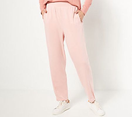As Is AnyBody Cozy Knit Luxe Pant with StitchingDetail