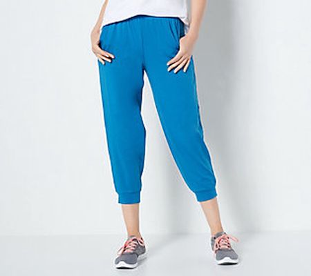 As Is AnyBody Cozy Knit Petite Jogger Pant