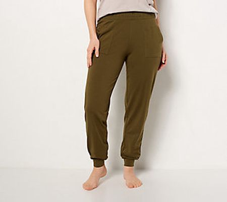 As Is AnyBody Petite Cozy Knit Jogger