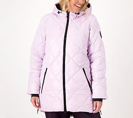 As Is Arctic Expedition Diamond Quilted Nylon Coat