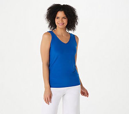 As Is Attitudes by Renee Como Jersey V-Neck Tank