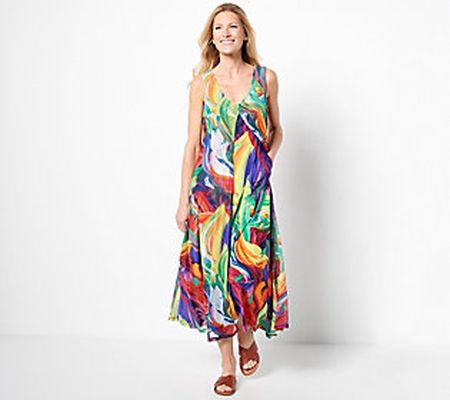 As Is Attitudes by Renee Global Illusions Pet Maxi Dress