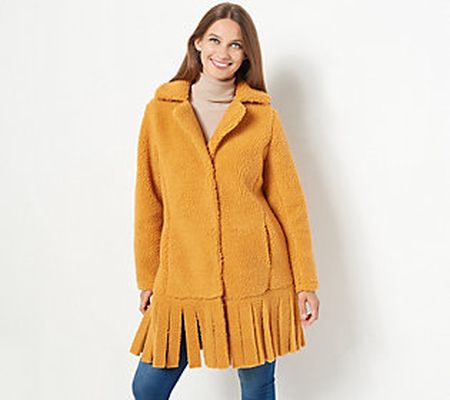 As Is Attitudes by Renee Global Illusions Sherpa Coat