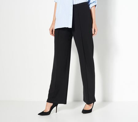 As Is Attitudes by Renee Tall Global Illus. Wide Leg Pants