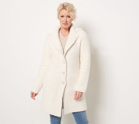 As Is Barefoot Dreams CozyChic Shearling Coat
