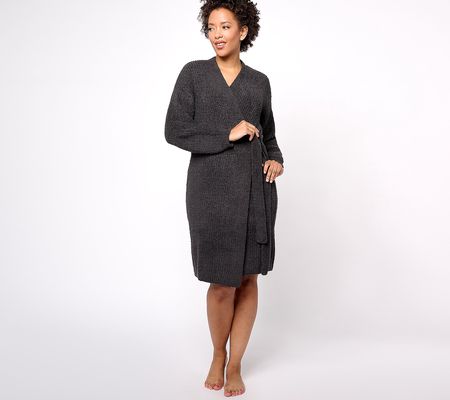 As Is Barefoot Dreams CozyChic Side Tie Robe-igan