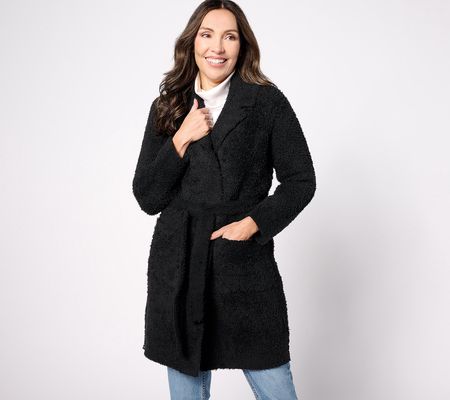 As Is Barefoot Dreams CozyChic Teddy Coatigan