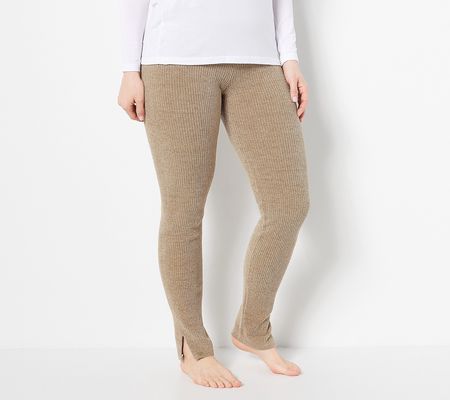 As Is Barefoot Dreams CozyChic Ultra Lite Ribbed Leggings