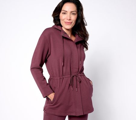 As Is Barefoot Dreams Malibu Collection BrushLuxeLoungeParka