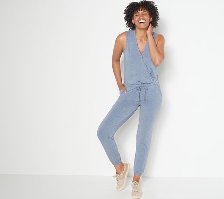 As Is Barefoot Dreams Malibu Collection LuxeLounge Jumpsuit