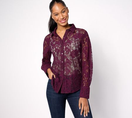 As Is BEAUTIFUL by Lawrence Zarian The Doris Lace Shirt