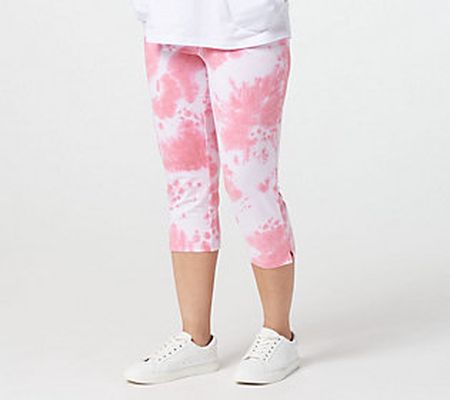 As Is Belle Beach by Kim Gravel French Terry Capri Pants