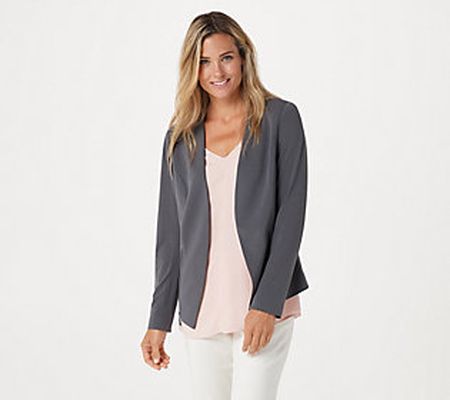 As Is Belle by Kim Gravel Blazer with Hip Zippers