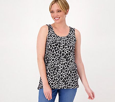 As Is Belle by Kim Gravel Brushed Knit Solid or Printed Tank