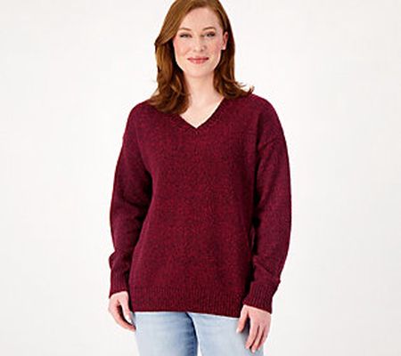As Is Belle by Kim Gravel Let's Get Cozy V-Nk Sweater