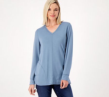 As Is Belle by Kim Gravel Luxe French Terry Tunic