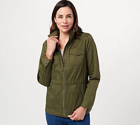 As Is Belle by Kim Gravel StretchTwill Anorak Jacket